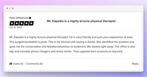 therapist reviews.